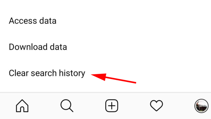 how to reset Instagram Explore page