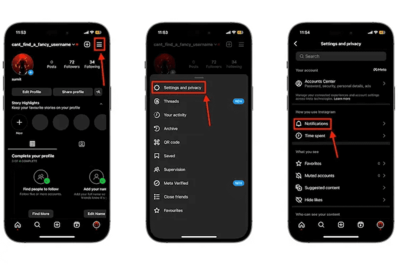 how to turn off Quiet Mode on Instagram