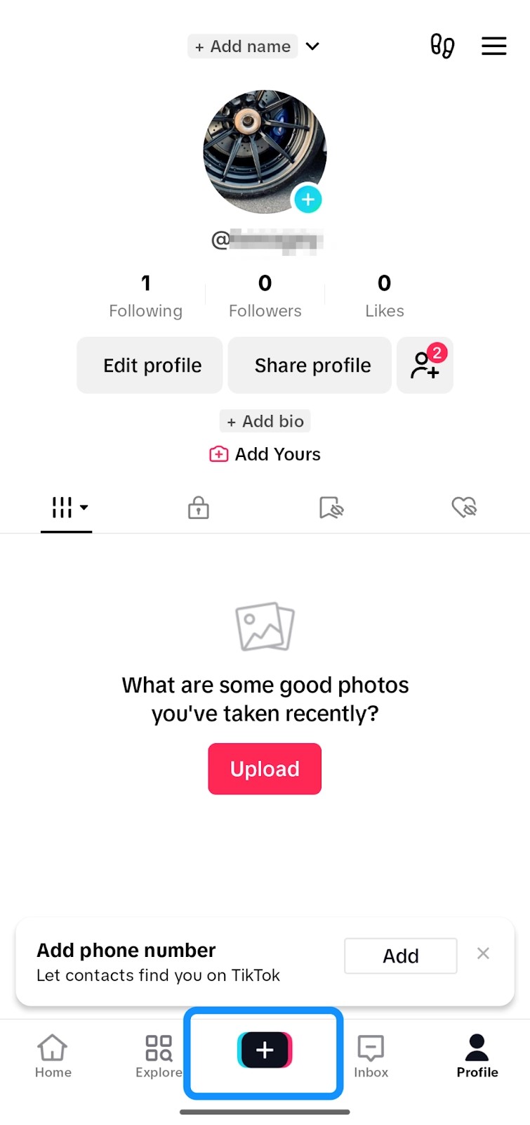 How to make a TikTok slideshow