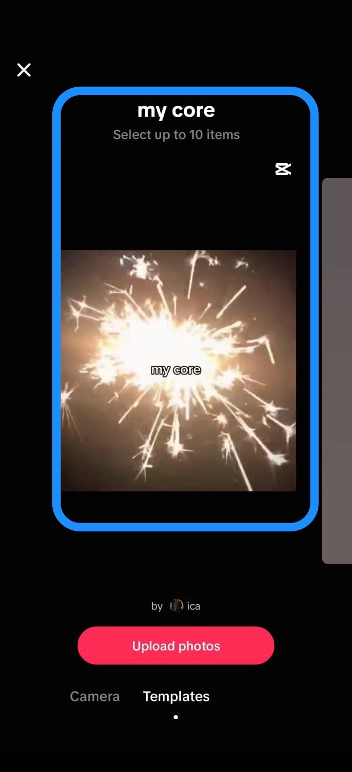 How to make a TikTok slideshow