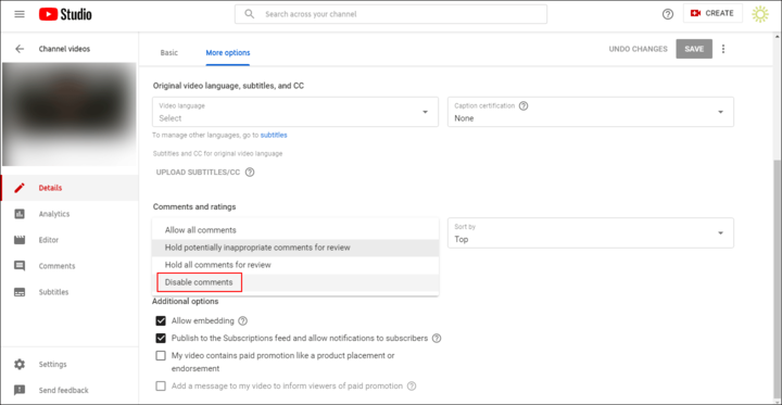 why can't i comment on youtube