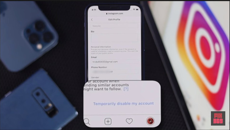 How to delete multiple Instagram accounts