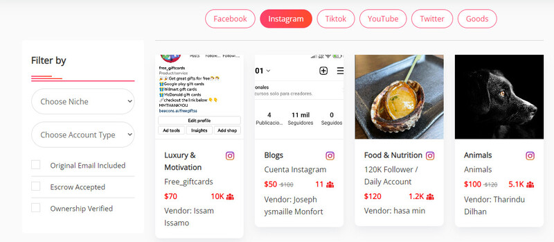 buy Instagram PVA Accounts