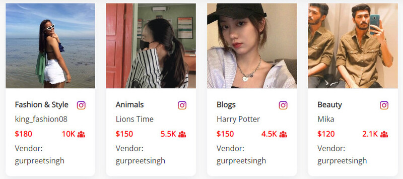 buy Instagram Account with 10k followers