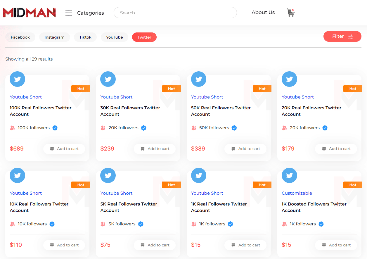 how to buy twitter followers