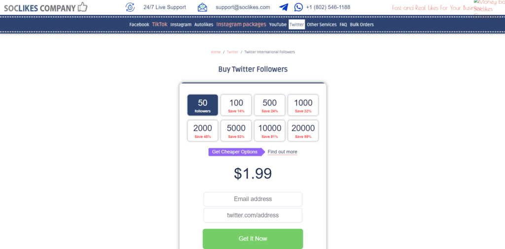 buy twitter followers best