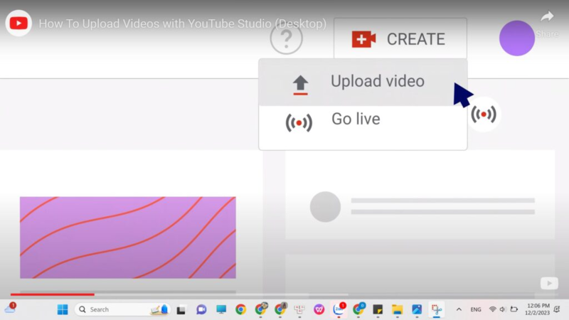 how do i create a youtube page 