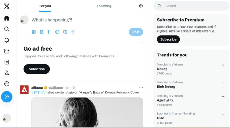 how to set up a twitter account