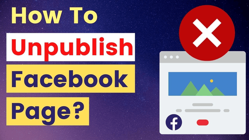 Delete Facebook page permanently