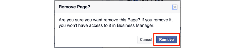 Delete Facebook page permanently