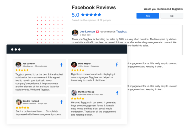 how to get facebook reviews