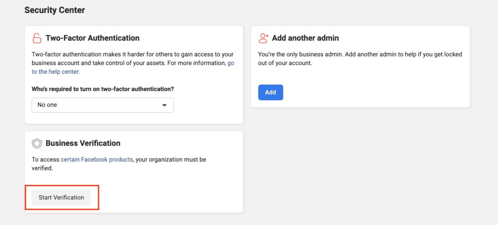 how to get business account verified on facebook