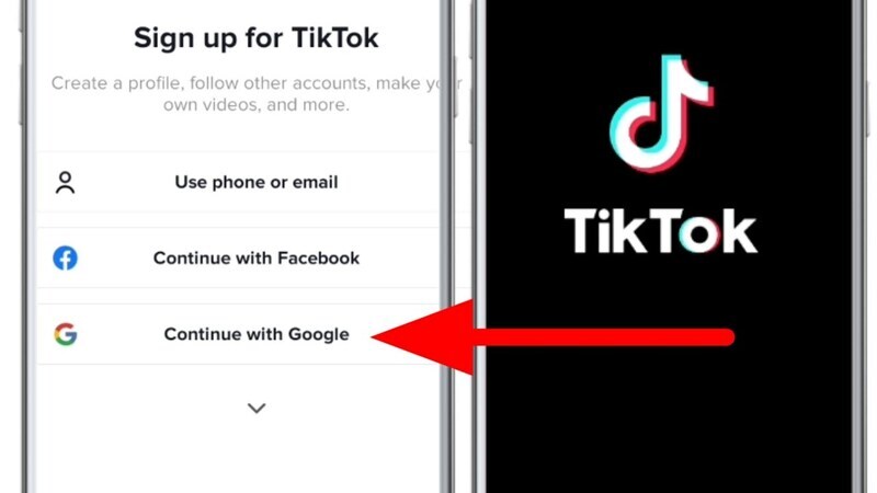 how to login to tiktok
