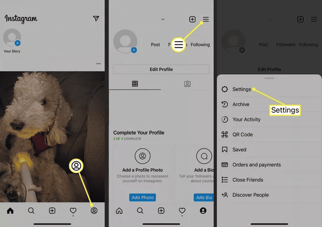 how to unlink an instagram account