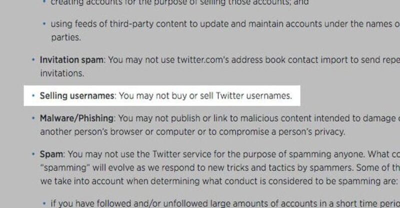 sell my Twitter account