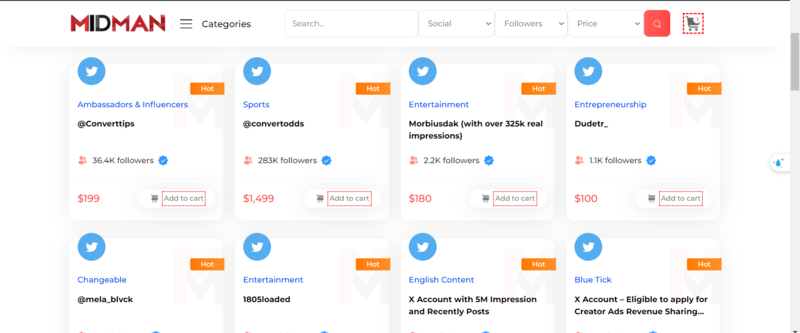 sell my Twitter account